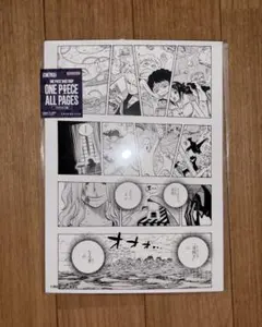 ワンピースAll PAGES ベースショップ パンクハザード編 モネ 2枚