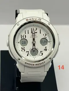 CASIO G-SHOCK baby-G 人気ホワイト アナデジコンビネーション