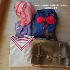 ダンダダン　白鳥愛羅　コスプレ　M　衣装　ウィッグ