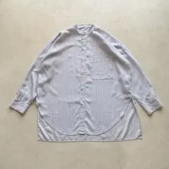 美品✨アーツアンドサイエンス リネンコットン バンドカラーシャツ 3 
