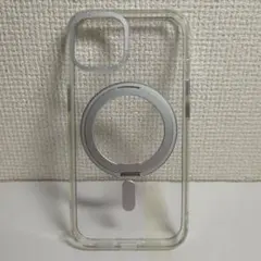 クリア iPhone用ケース マグネットリング付き iPhone13/14