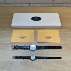 d*7様 【15561】SEIKO セイコー　クレドール　メンズ　レディース　ペ
