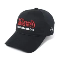 FCRB　Coca-Cola MIRROR LOGO CAP　キャップ　黒のサムネイル