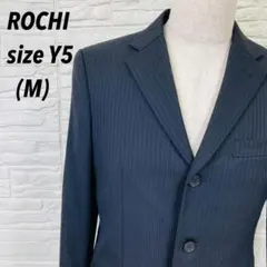 美品★ROCHI 3つボタン テーラードジャケット ピンストライプ Y5 Mのサムネイル