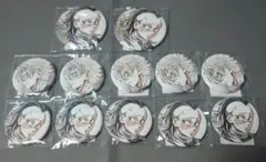 鬼滅の刃　WEBSHOPくじ 不死川実弥　不死川玄弥　缶バッジ　12点セット