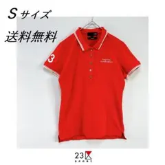 23区 SPORT スポーツ ポロシャツ オンワード 半袖 ゴルフウェア S