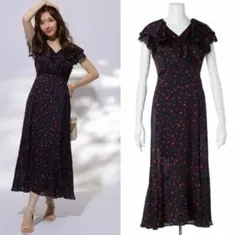 Apuweiser-riche　アプワイザーリッシェ　カシュクールワンピース