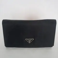 PRADA ブラック 長財布　　美品　値段交渉　コメント下さい