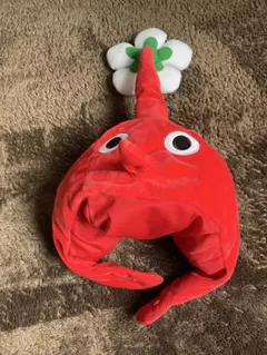 ピクミン 赤ピクミン かぶりもの 帽子のサムネイル