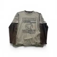 00s airwalk エアウォーク フェイクレイヤード L/S Tシャツ Lのサムネイル