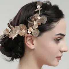 結婚式 成人式 前撮り ヘッドドレス ピアス