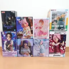 フィギュアまとめ売り 鬼滅の刃・NARUTO・ホロライブ・リゼロ等8体セット