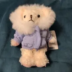 ベアフル ダウンジャケット 青 キーチェーン タリーズ