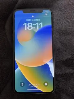 iPhone X 64GB ブラック SIMフリー 本体 動作良好