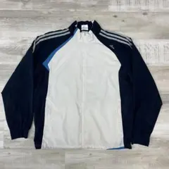 古着 adidas アディダス ジップアップ ジャージ ジャケット L