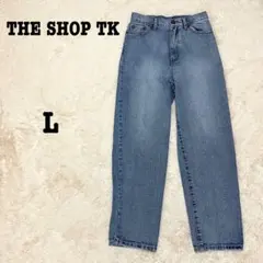 THE SHOP TK ワイドデニムパンツ ジーンズ 古着⁠ ハイウエストのサムネイル