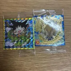 ドラゴンボール 超戦士シール 10周年記念 2枚セット