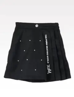 X-girl 新品未使用130cmスタッズサイドプリーツスカート