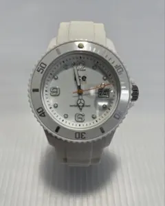 ice watch ホワイトアナログ腕時計