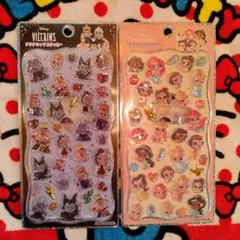 プチドロップステッカー　ディズニー　2枚セット