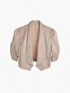 最終値下げ　結婚式　二次会　ボレロ　ベージュ