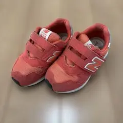 New Balance313ニューバランスオレンジ キッズスニーカー 15cm