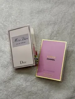 CHANEL・Dior 香水サンプル 2点セット（各1ml〜1.5ml）