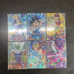 ドラゴンボールヒーローズ 2013 星3 六枚セット　まとめ売り