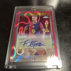 FERMIN LOPEZ サイン入り カードtopps chrome 250シリ