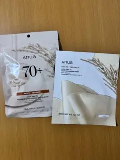 【新品未開封】Anua ライス70パック 2点セット 7枚入り+コラーゲンマスクのサムネイル