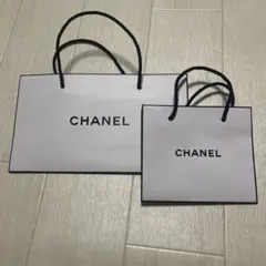 シャネル　ショッパー　中小2枚セット