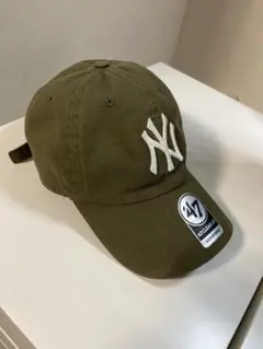 47 ニューヨーク・ヤンキース キャップ オリーブグリーン