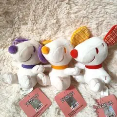 PEANUTS ぬいぐるみ 3体セット