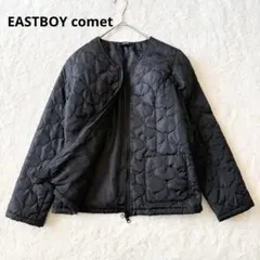 イーストボーイ キルティング ジャケット 洗える 11 ブラック 未使用級