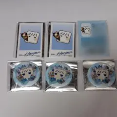 チエリコチカ　はんぺんくん　チェキ　缶バッジ　プロフィールカード