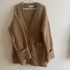 SELECT MOCA カーディガン ブラウン