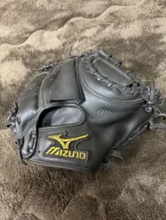 ミズノプロ 旧ロゴ 軟式用 キャッチャーミット ブラック 軟式キャッチャーミット】 ミズノプロ 號 SAKEBI M-R型 MIZUNO（ミズノ