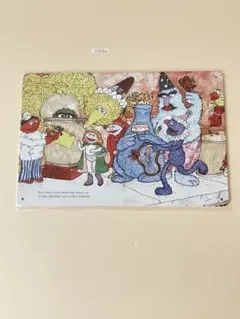 セサミストリート ブリキ看板 インテリア