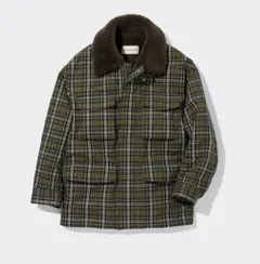 GU beautiful people ジーユー チェックボアブルゾン Sサイズ