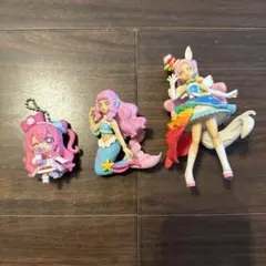 プリキュア　フィギュア、キーホルダー