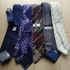 【国内人気ブランド5本】タケオキクチ・ニコル他 ネクタイまとめ売り
