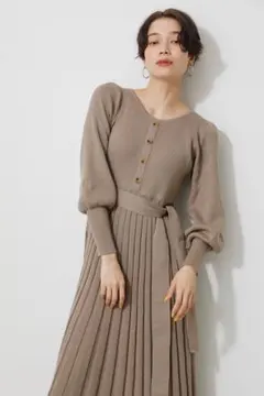 PLEATS KNIT AZUL BY MOUSSYワンピース