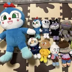 アンパンマン★ぬいぐるみ　まとめ売り　ぷりちぃビーンズ　ドキンちゃん