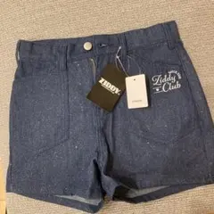 【新品タグ付き】ZIDDY デニム生地キュロット　ラメ入り