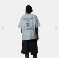 Carhartt WIP HALTRONIX カーハート　tシャツ　水色のサムネイル