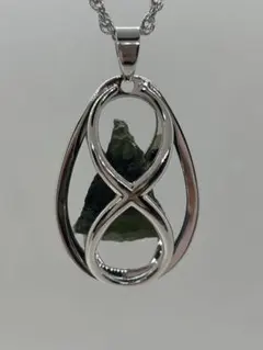 水晶院 コスモグリーン モルダバイト ペンダント - メルカリ