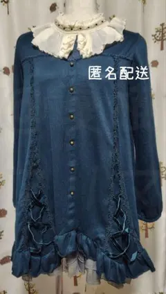 axesfemme ミニワンピース　アクシーズ　ワンピース　長袖　axes