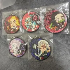 鬼滅の刃　一番くじ　ラバーストラップ　煉獄杏寿郎　猗窩座　禰豆子　累　宇髄天元
