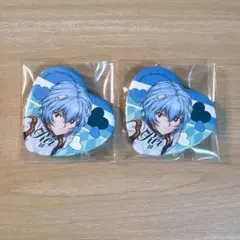 エヴァンゲリオン　 in 東海　スクエア缶バッジ　綾波レイ エヴァンゲリオン in 東海 スクエア缶バッジ 綾波レイ - メルカリ