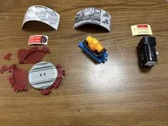 カプセルプラレールしましまのゴードン編　転車台、タンク車➕直線レール、ディーゼル